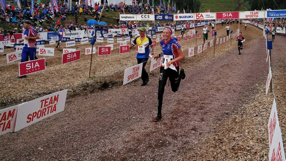 Hanna Lundberg på O-ringen.
