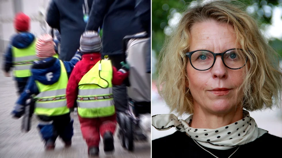 Enköping har störst andel barngrupper som överskrider Skolverkets rekommendationer av länets kommuner. Elisabeth Ståhl, verksamhetschef för förskola på Enköpings kommun.