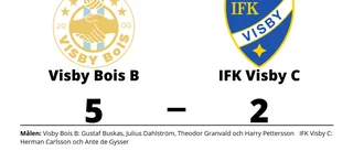Visby Bois B tog kommandot från start mot IFK Visby C
