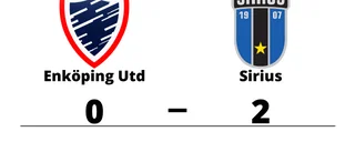 Enköping Utd förlorade mot Sirius