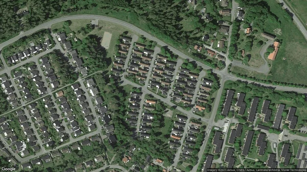 Området kring Uttervägen 14