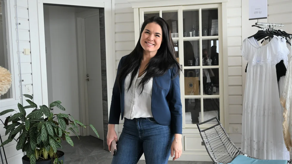 Sabina Jonsson brinner för kvinnligt entreprenörskap.