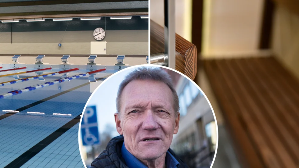 "Hur länge ska badgästerna orka med att vänta på sitt bastubad", tänkte Joha Frondelius (KD) och fortsatte att fråga om simhallens bastu.