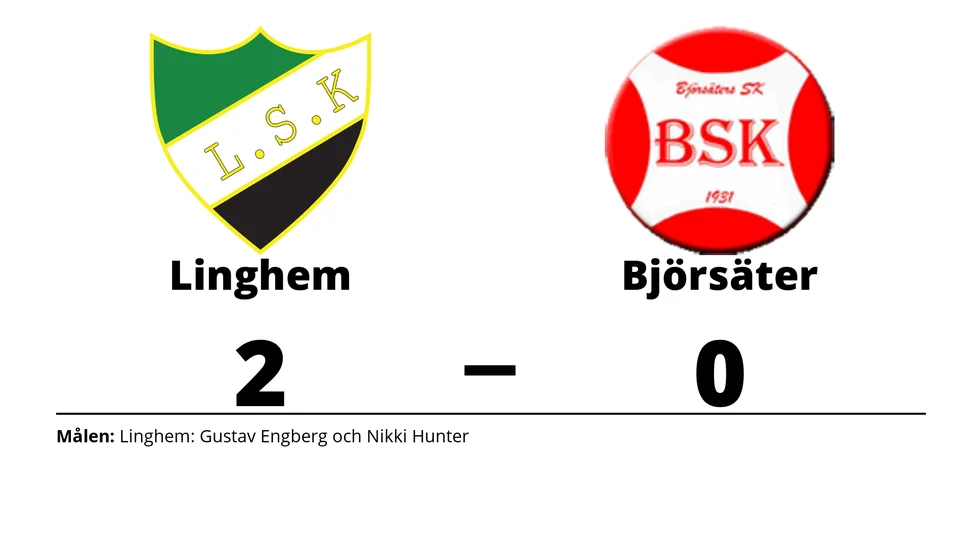 Linghems SK vann mot Björsäters SK