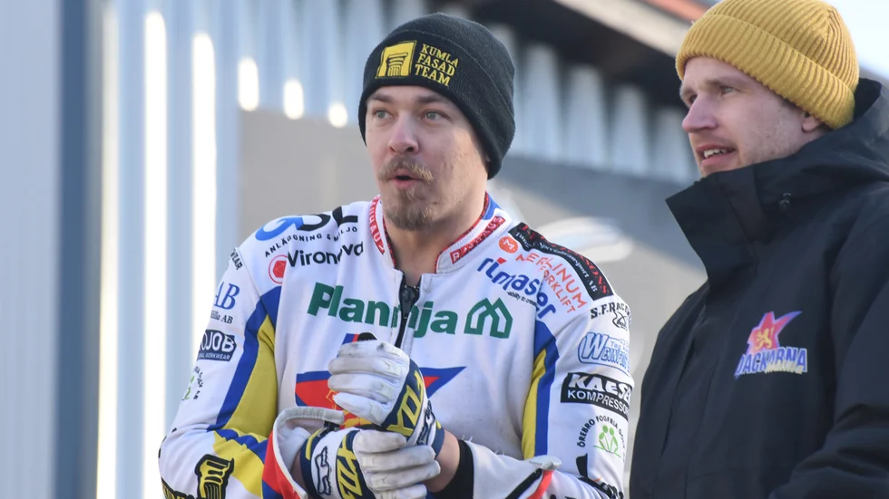 Ludvig Lindgren är klar för körning i Vargarna. 