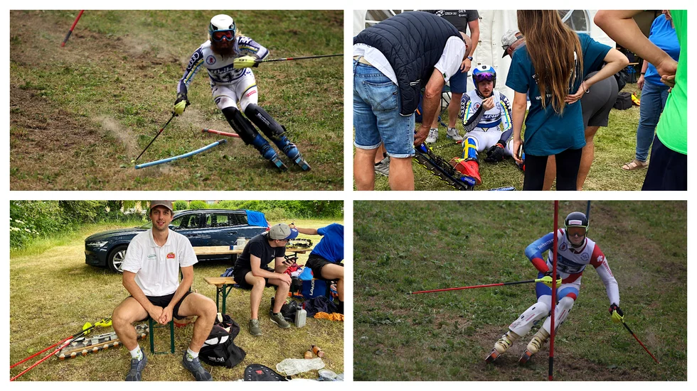 Lördagens Europacup i Vrinnevibacken blev händelserik och med lokala framgångar. 