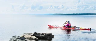 Paddla längs långgrunda stränder i Piteå skärgård
