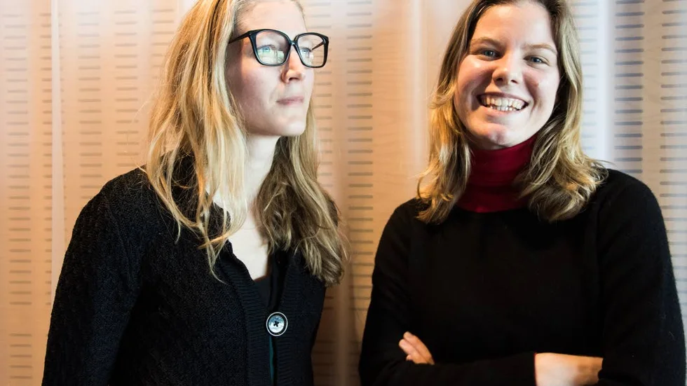 Ökat intresse. Jennie Fahlström och Clara Axner hoppas att projekt SAK UNG som främst vänder sig till unga konstintresserade mellan 18-25 år ska bidra till ett ökat intresse för den svenska samtidskonsten.