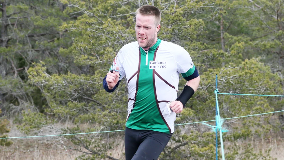 Oskar Lundberg har bytt hockey mot orientering och när Broruset avgjordes på söndagen slutade han på en tredje plats.