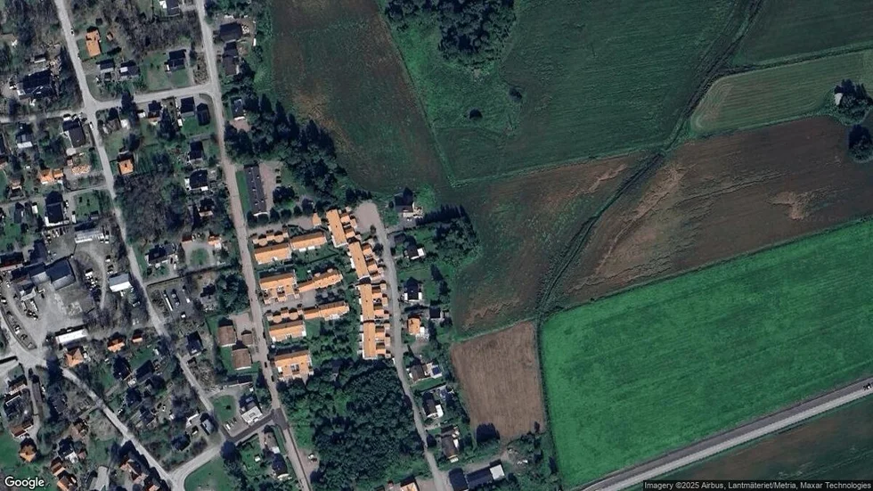 Området kring Roslagsvägen 34