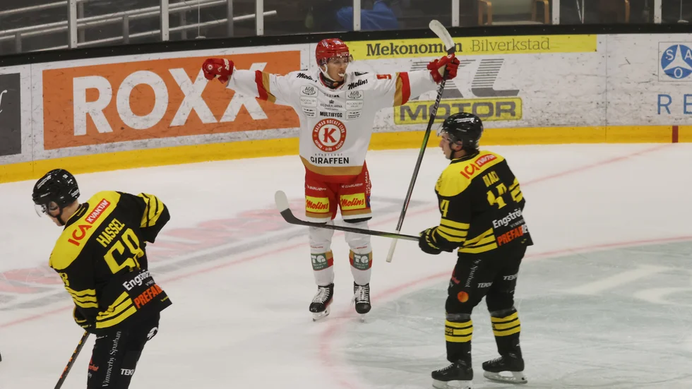 Victor Laz visade vägen för Kalmar med 1-0 mot Vimmerby.