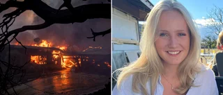 Amelie flyttade nyss till Los Angeles – så mycket märks bränderna
