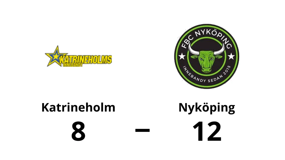 Katrineholms IBF förlorade mot FBC Nyköping