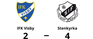 Stenkyrka vann med 4-2 mot IFK Visby