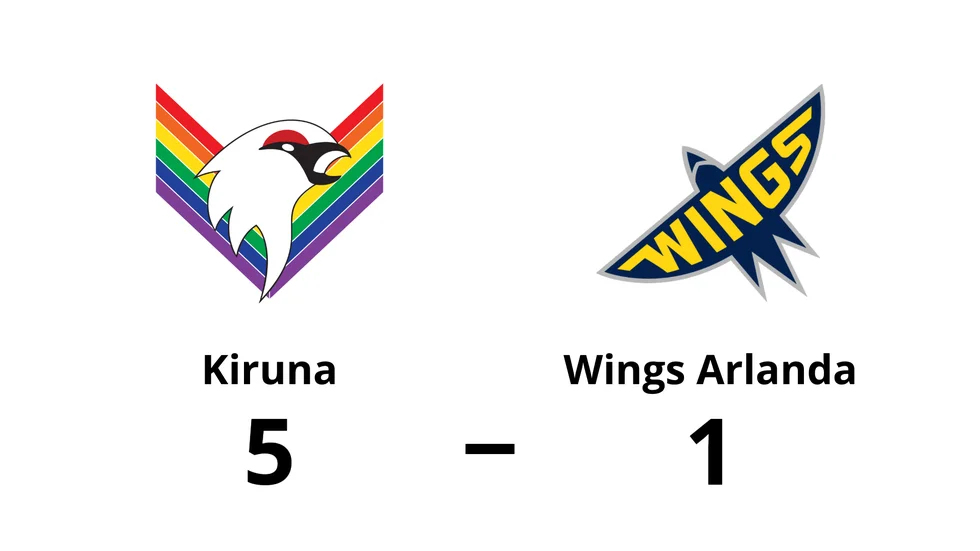 Kiruna IF vann mot Wings HC Arlanda