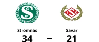 Elva mål av Alva Lundberg när Strömnäs vann