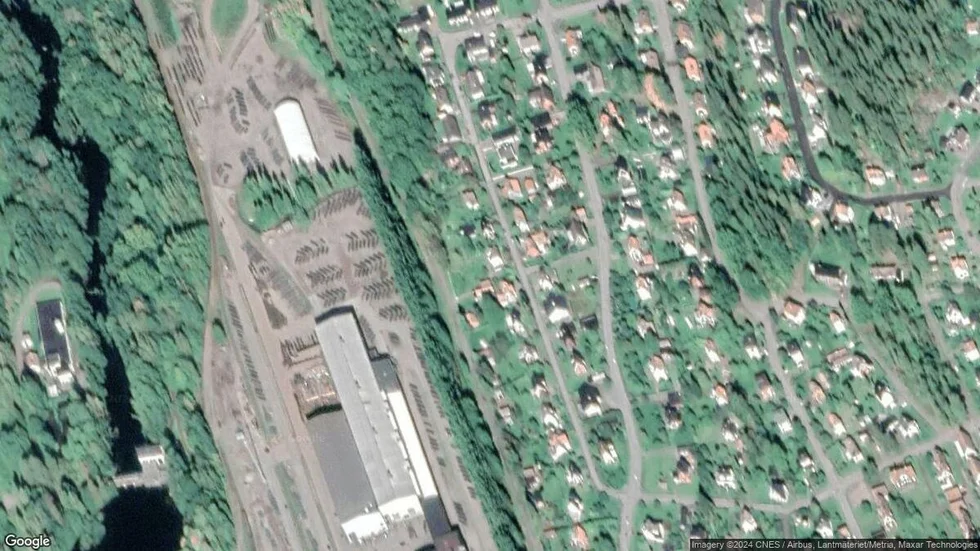 Området kring Övre Vägen 17