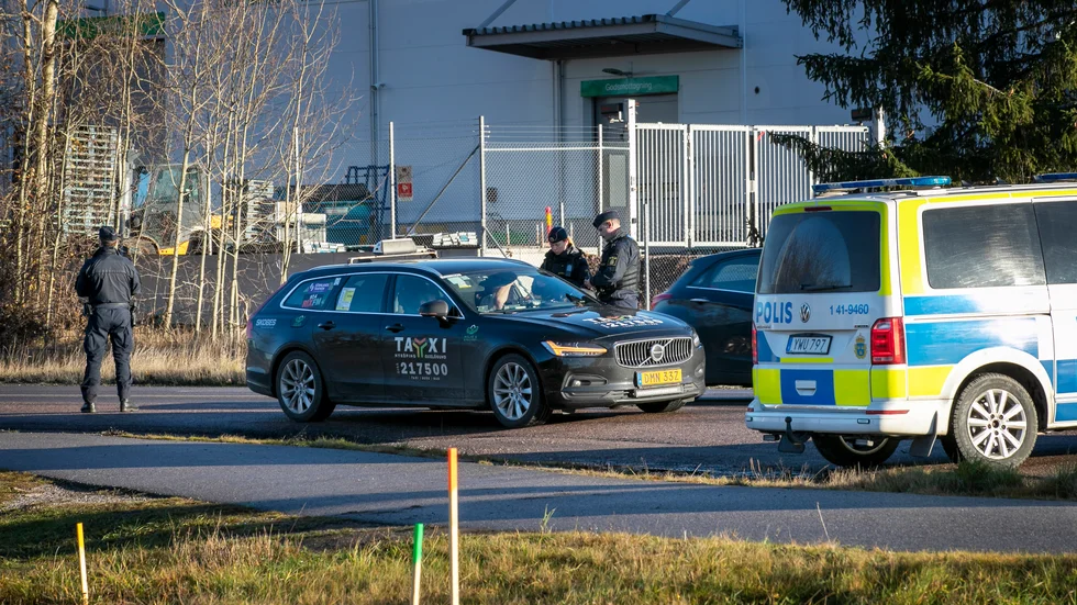 Flera taxibilar kontrollerades av Nyköpingspolisen under tisdagen.