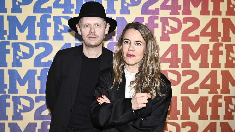 Jonas Teglund och Annika Norlin får priset för årets textförfattare på Musikförläggarnas gala.