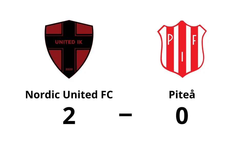 Nordic United FC vann mot Piteå