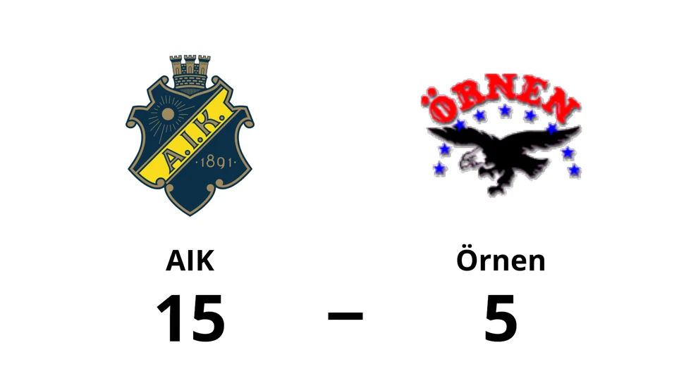 AIK H vann mot Örnen