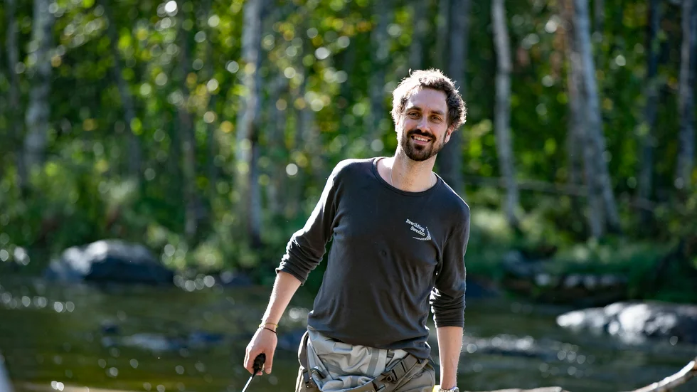 Rewilding Swedens Henrik Persson, som är verksamhetschef för projektet i Abramsån, kan se tillbaka på ett lyckat arbete. 