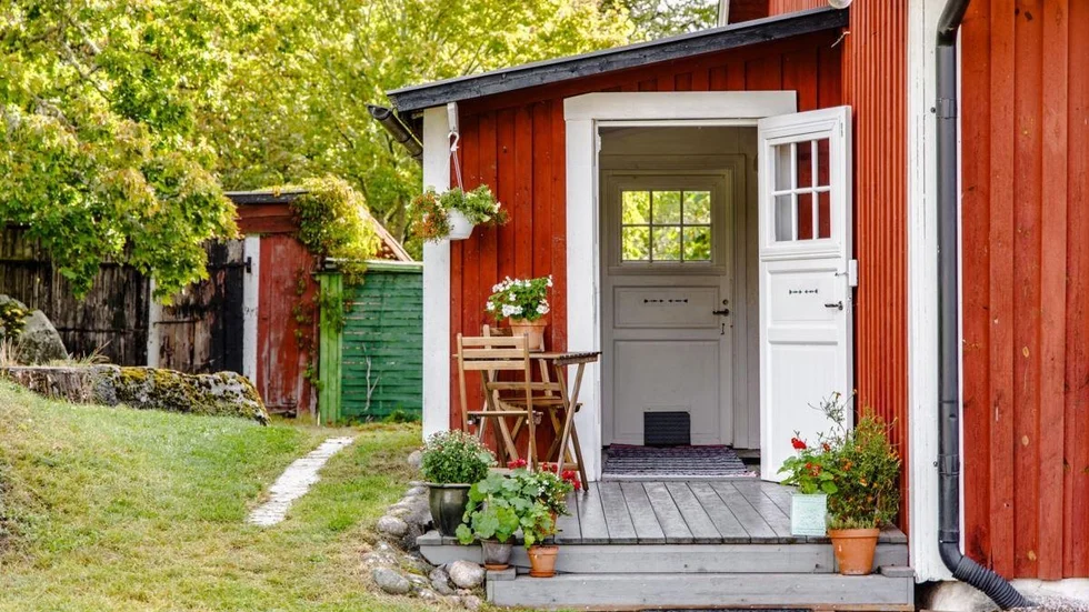 Backstugan i Örsundsbro som många visat intresse för senaste veckan.