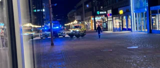 Kvinna misshandlad i centrala Linköping – förd till sjukhus