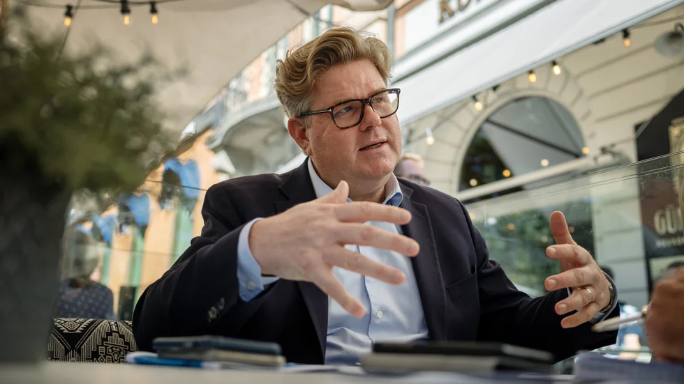 Under torsdagen presenterades regeringens budget för 2025. Då passade justitieminister Gunnar Strömmer (M) på att besöka Uppsala.