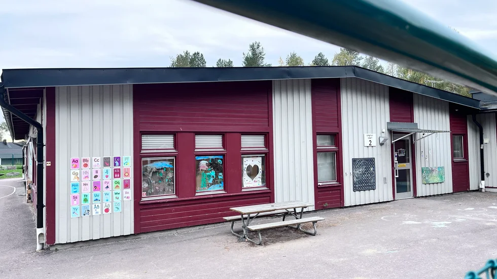 På förskolan Dungen fick barnen en spännande start på dagen när brandlarmet ljöd och eleverna fick utrymma lokalerna.