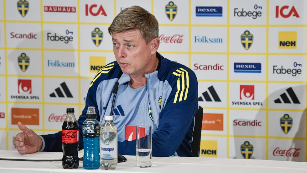 Förbundskapten Jon Dahl Tomasson.