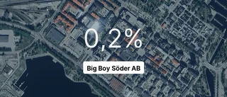 Så gick det för Big Boy Söder AB förra året