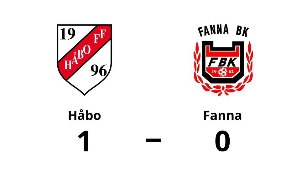 Håbo FF vann mot Fanna BK