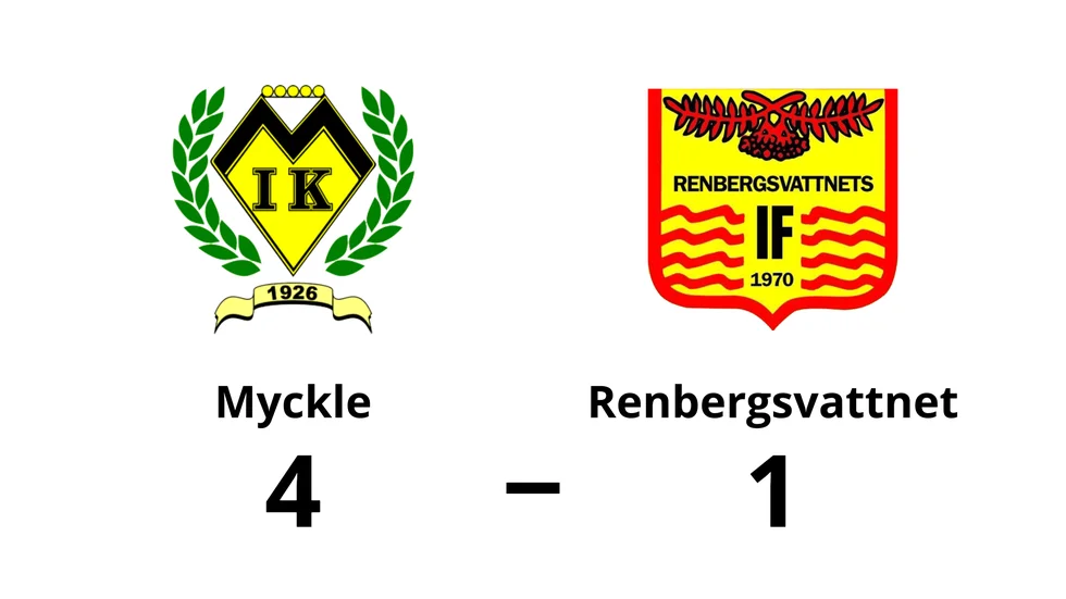Myckle IK vann mot Renbergsvattnets IF