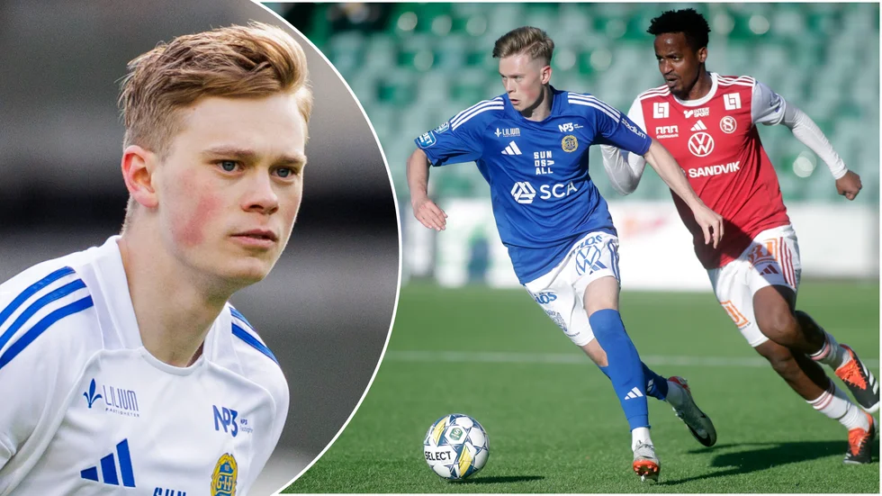 Gustav Nordh gjorde 21 matcher och tre mål för GIF Sundsvall i supertettan ifjol. Nu fortsätter fotbollskarriären i IK Brage. (Arkivbilder)
