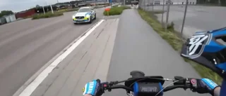 Pekade finger åt polis – provocerade fram jakt genom Enköping