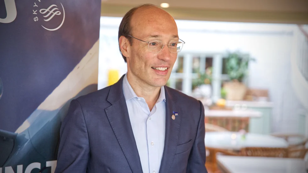 "Vi har investerat mycket pengar i detta, och vill att det ska fungera", säger Anko van der Werff, vd på SAS, om den gotländska flygtrafiken efter nyår.
