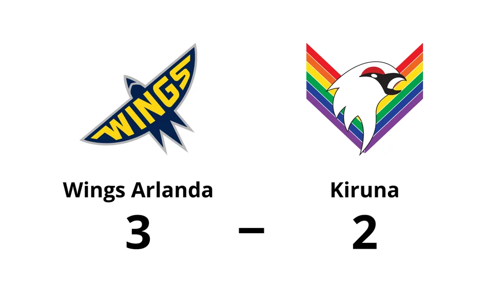 Wings HC Arlanda vann mot Kiruna IF