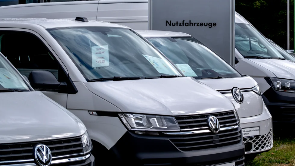 Data från tusentals svenska Volkswagenbilar låg oskyddade på internet. Arkivbild.