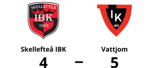 Mål av Alex Holmberg och Oscar Aronsson när Skellefteå IBK förlorade