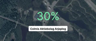 Ökad omsättningen för Colmis Aktiebolag
