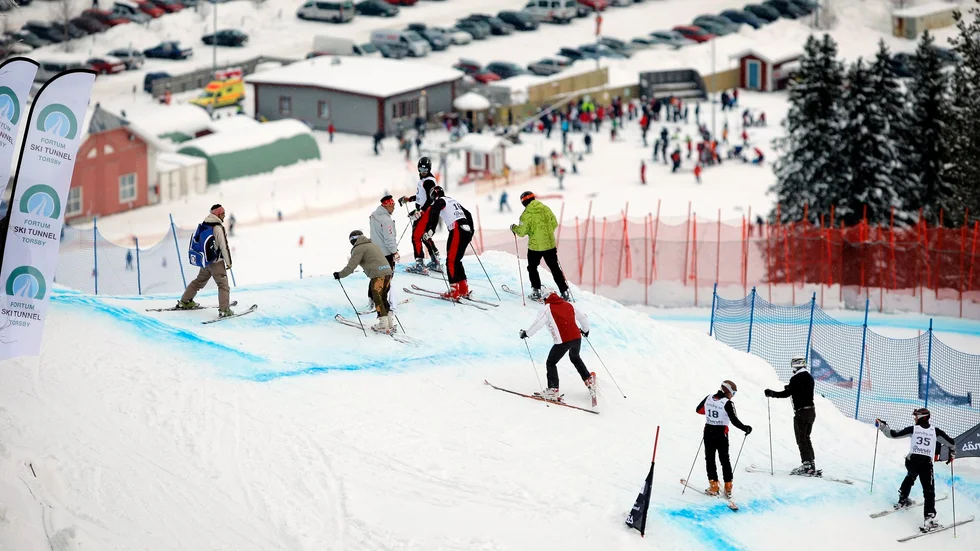 Skidolyckan inträffade i Branäs i Värmland.