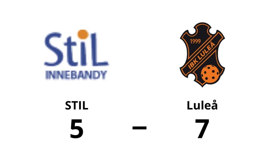 StiL Innebandy förlorade mot IBK Luleå