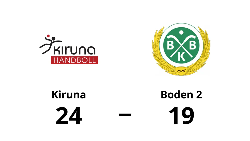 Kiruna HK vann mot Bodens BK HF 2