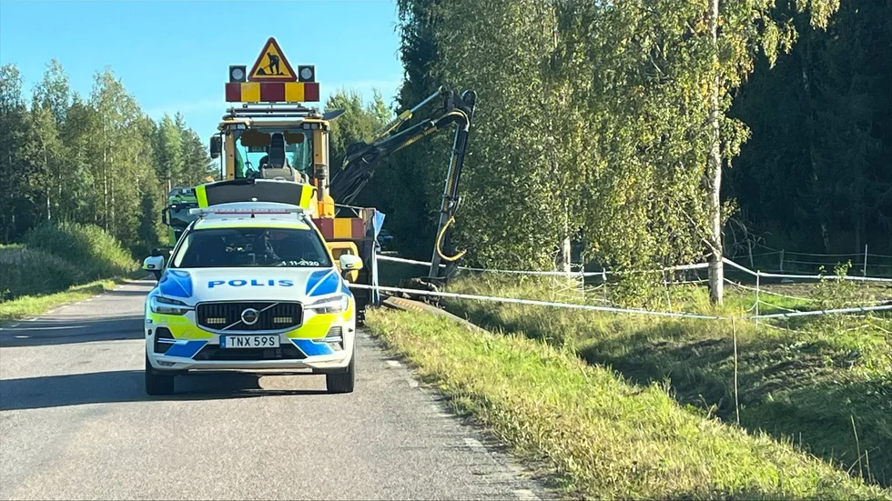 Det var den 19 augusti som mannen avled i samband med en dikesröjning i Piteå kommun. 