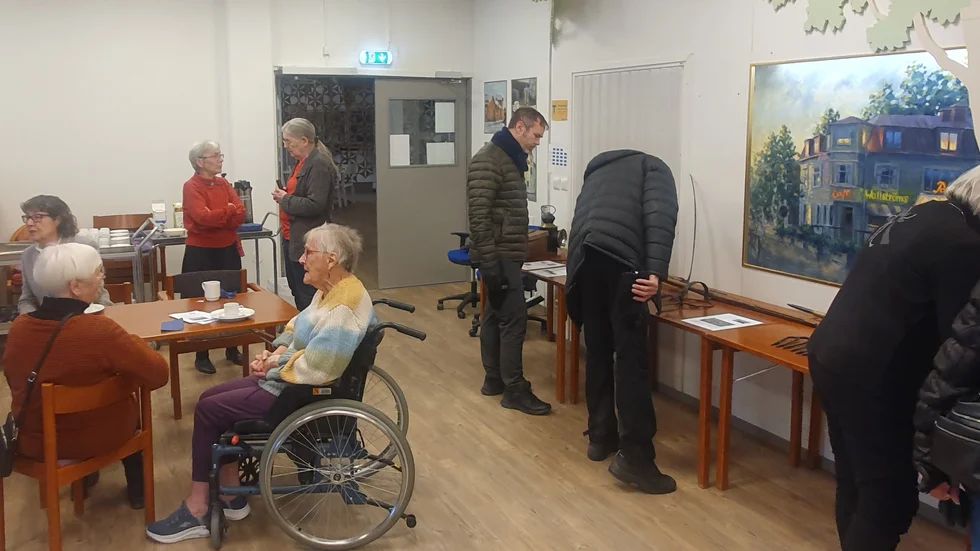 Besökare på Arkivens dag