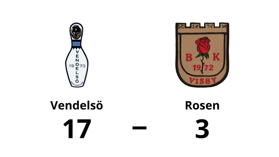 Vendelsö BK vann mot BK Rosen