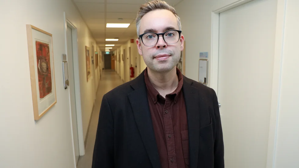 Fredrik Renberg är verksamhetschef vid psykiatrin i Skellefteå.