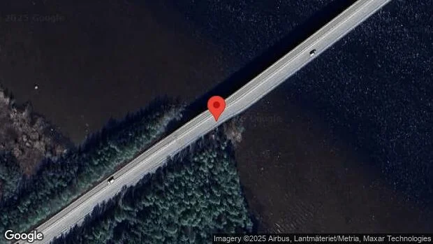 Stopp på grund av brinnande fordon på E4