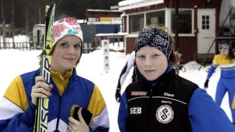 SUNDERBYN I TOPP. Lovisa Modig och Clara Auland var snabbast i Baik-loppet.
